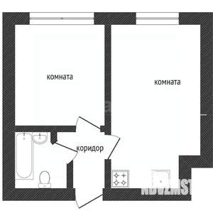 1-к квартира, вторичка, 42м2, 13/15 этаж