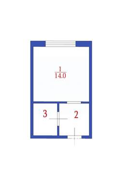 Студия квартира, вторичка, 18м2, 5/9 этаж