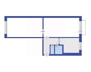 2-к квартира, вторичка, 42м2, 3/5 этаж
