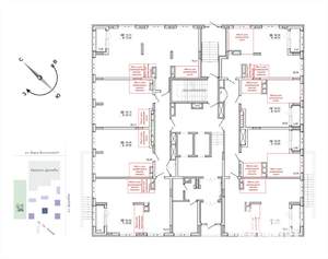 3-к квартира, вторичка, 55м2, 1/15 этаж