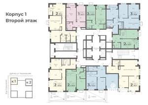 3-к квартира, вторичка, 80м2, 2/23 этаж