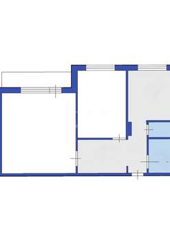 2-к квартира, вторичка, 51м2, 8/10 этаж