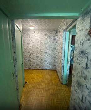 2-к квартира, вторичка, 43м2, 4/4 этаж