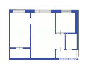 2-к квартира, вторичка, 45м2, 2/5 этаж