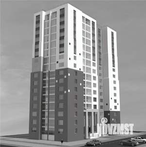 2-к квартира, строящийся дом, 58м2, 8/16 этаж