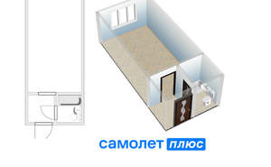 1-к квартира, вторичка, 23м2, 8/9 этаж