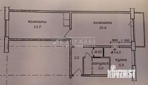 2-к квартира, вторичка, 42м2, 5/5 этаж