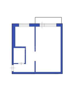 1-к квартира, вторичка, 31м2, 5/5 этаж