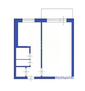 1-к квартира, вторичка, 34м2, 5/5 этаж