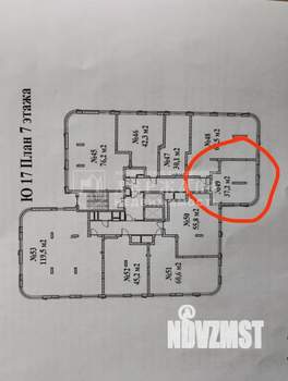 1-к квартира, вторичка, 37м2, 7/15 этаж