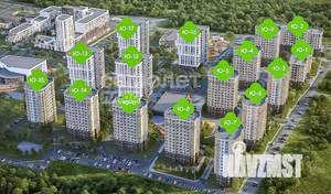 Студия квартира, сданный дом, 30м2, 13/14 этаж