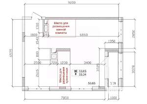 3-к квартира, вторичка, 54м2, 11/15 этаж