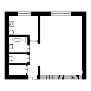 1-к квартира, вторичка, 29м2, 1/10 этаж