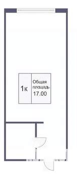 Студия квартира, вторичка, 22м2, 9/9 этаж