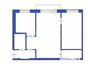 2-к квартира, вторичка, 44м2, 2/5 этаж