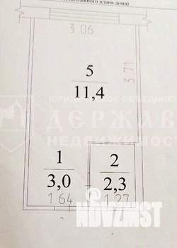 1-к квартира, вторичка, 17м2, 5/9 этаж