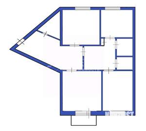 3-к квартира, вторичка, 84м2, 4/5 этаж