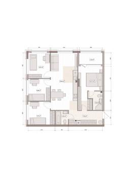 4-к квартира, вторичка, 86м2, 4/15 этаж