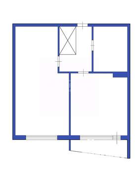 1-к квартира, вторичка, 40м2, 7/15 этаж