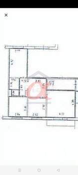 3-к квартира, вторичка, 62м2, 7/9 этаж