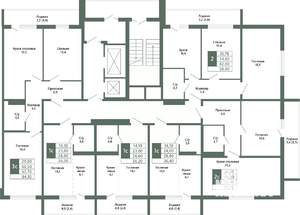 2-к квартира, вторичка, 58м2, 13/15 этаж
