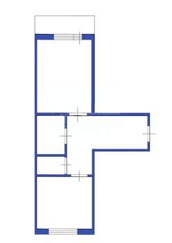 1-к квартира, вторичка, 32м2, 3/9 этаж