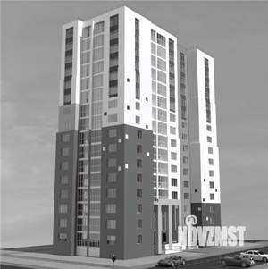 2-к квартира, строящийся дом, 55м2, 8/16 этаж