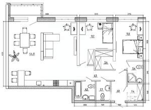 4-к квартира, вторичка, 99м2, 6/8 этаж