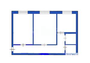 2-к квартира, вторичка, 59м2, 4/5 этаж