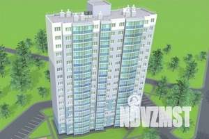 1-к квартира, строящийся дом, 42м2, 5/17 этаж