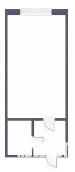 1-к квартира, вторичка, 17м2, 4/5 этаж