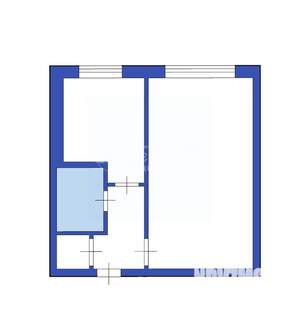 1-к квартира, вторичка, 32м2, 1/5 этаж