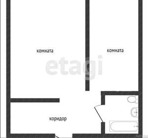 1-к квартира, вторичка, 33м2, 2/3 этаж