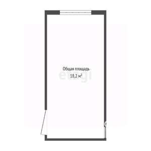 Студия квартира, вторичка, 18м2, 5/5 этаж