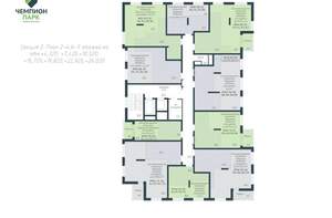 2-к квартира, вторичка, 56м2, 2/15 этаж