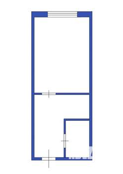 1-к квартира, вторичка, 22м2, 8/9 этаж