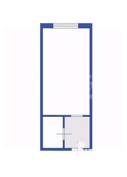 1-к квартира, вторичка, 23м2, 2/5 этаж