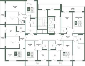 2-к квартира, вторичка, 68м2, 2/15 этаж