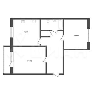 2-к квартира, вторичка, 66м2, 6/10 этаж