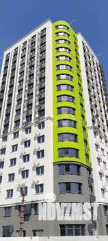 1-к квартира, строящийся дом, 50м2, 10/17 этаж