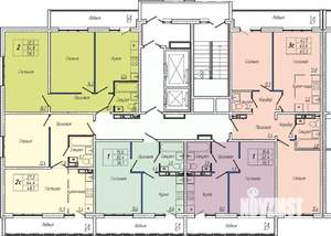 2-к квартира, вторичка, 59м2, 4/17 этаж