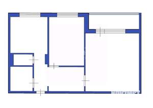 2-к квартира, вторичка, 50м2, 9/10 этаж