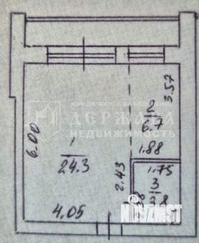 1-к квартира, вторичка, 38м2, 4/9 этаж