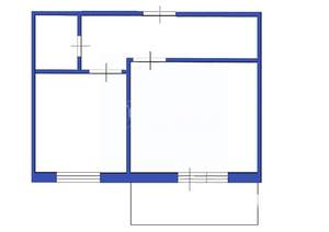 1-к квартира, вторичка, 41м2, 1/10 этаж