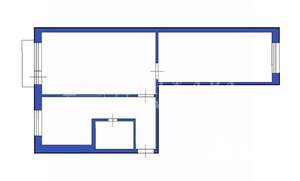2-к квартира, вторичка, 43м2, 5/5 этаж