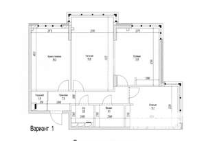 3-к квартира, вторичка, 84м2, 6/7 этаж