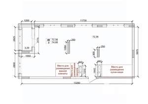 4-к квартира, вторичка, 74м2, 7/15 этаж