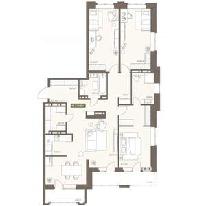 4-к квартира, вторичка, 112м2, 14/16 этаж