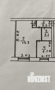 1-к квартира, вторичка, 31м2, 4/5 этаж