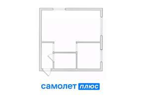 1-к квартира, вторичка, 31м2, 3/5 этаж